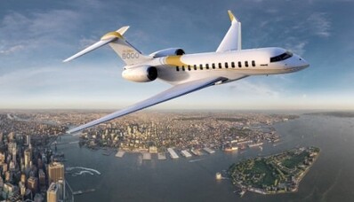Bombardier Global 8000 Noul summit al aviației de afaceri