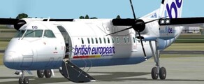DASH 8-300 închirieri avioane private 