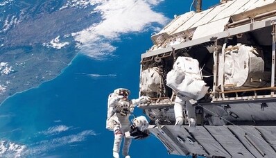 Survolați Pământul în direct de pe stația spațială ISS