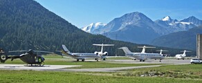 Paris - St. Moritz Samedan : închiriere avion privat 