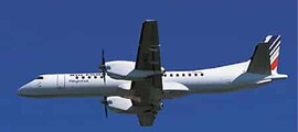Fokker 100 intérieur siège