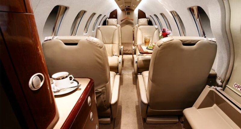 Citation CJ2 intérieur