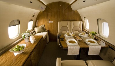 Top 5 avioane private folosite de directorii executivi francezi