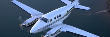 Pilatus PC 12 au décollage