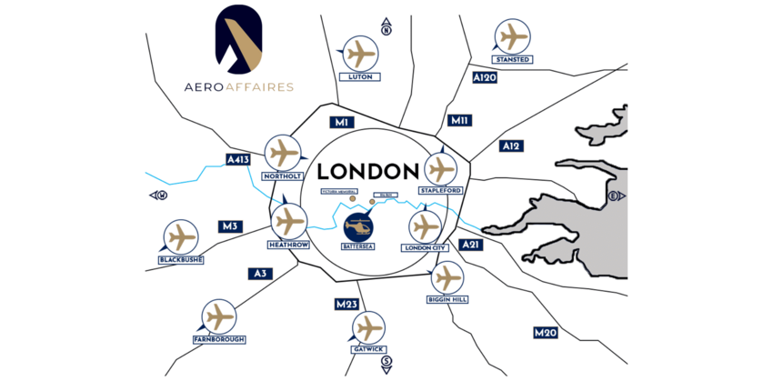 Londra Luton : închiriere jet privat
