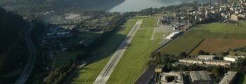 Vérone : emplacement de jet privé, vue panoramique.
