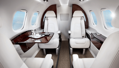 Cabinele mari ale avioanelor private