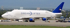 BOEING 747-400 DREAMLIFTER: Închiriere avion cargo 