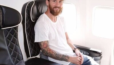 Avionul privat al lui Lionel Messi