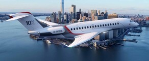 Falcon 10X închiriere avion privat