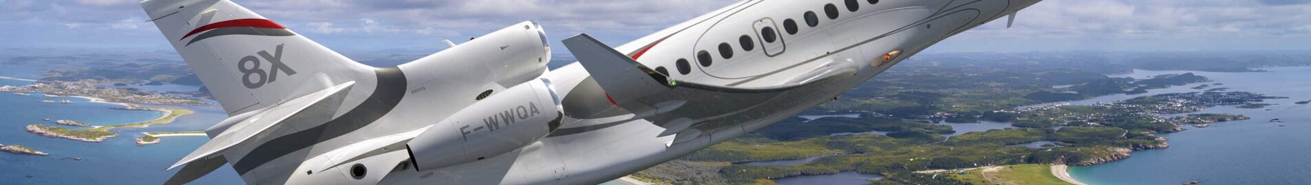 Falcon 8X își îmbunătățește habitaclul