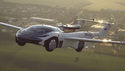 AirCar: Mașina zburătoare din Slovacia, certificată revoluționară