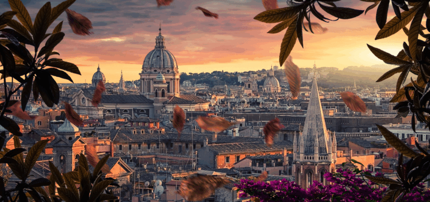 rome : location de jet privé