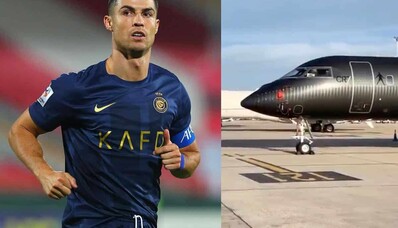 Cristiano Ronaldo se răsfață cu un avion privat Global Express XRS: ultimul răcnet în materie de lux aerian