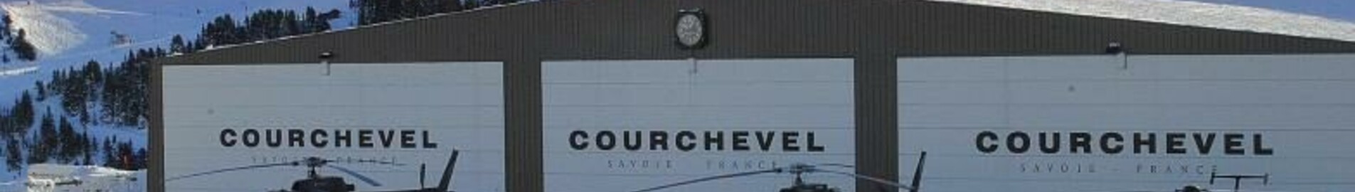 Courchevel: transfer cu elicopterul