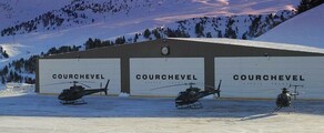 Courchevel: transfer cu elicopterul