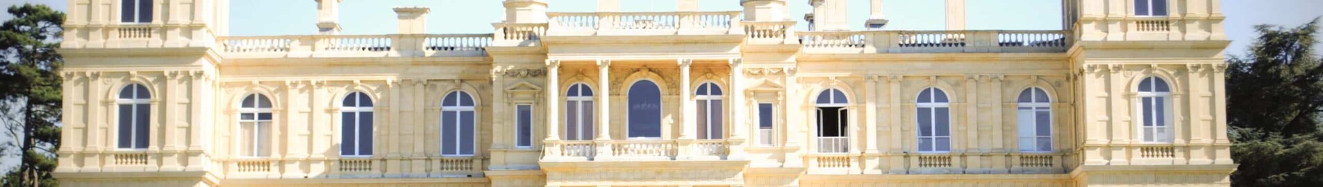 Château de Ferrières: experiență cu elicopterul