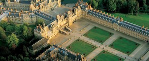 Château de Fontainebleau: experiență cu elicopterul