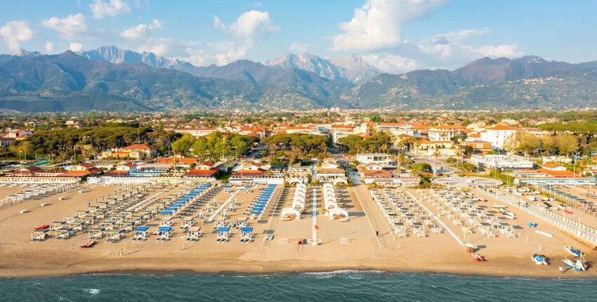 Forte dei Marmi: Transfer cu elicopterul
