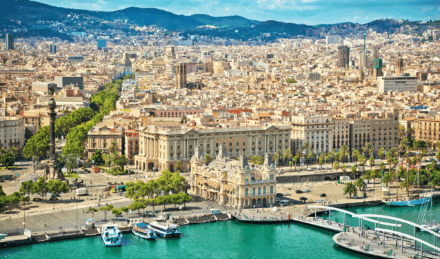 Barcelona helicoptere