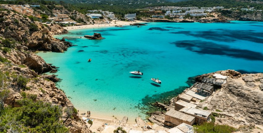 Malaga - Ibiza: transfer cu elicopterul