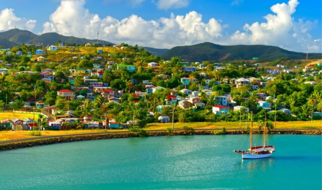 Antigua - Saint-Barthélemy: transfer cu elicopterul