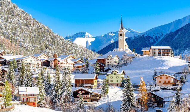Zurich - Davos: transfer cu elicopterul
