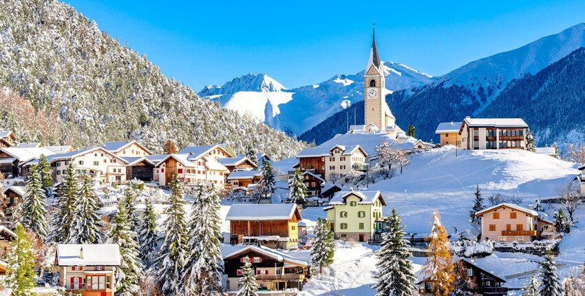 Zurich - Davos: transfer cu elicopterul
