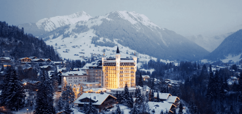 Geneva - Gstaad: transfer cu elicopterul