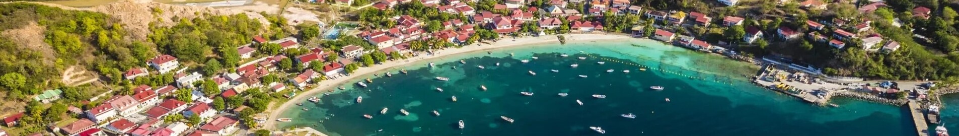 Fort-de-France - Les Saintes: transfer cu elicopterul