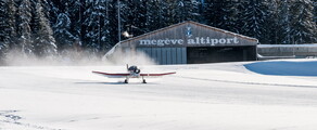 Geneva - Megève: transfer cu elicopterul
