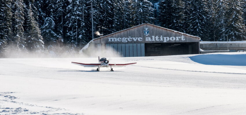 Geneva - Megève: transfer cu elicopterul