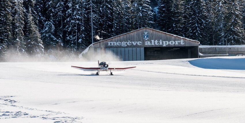Geneva - Megève: transfer cu elicopterul