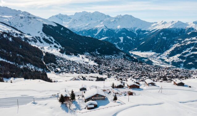 Geneva - Verbier: transfer cu elicopterul